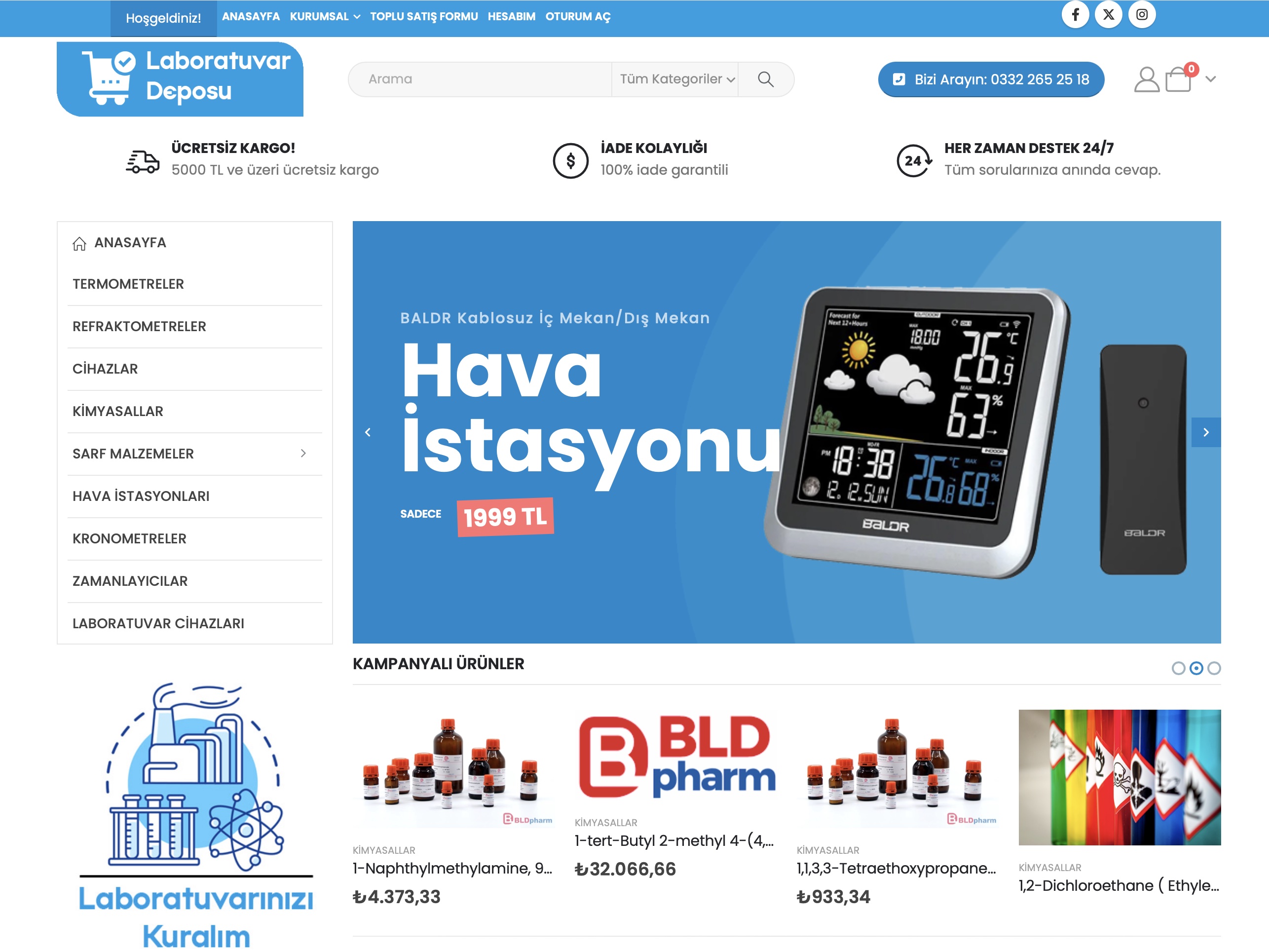 Laboratuvar Deposu